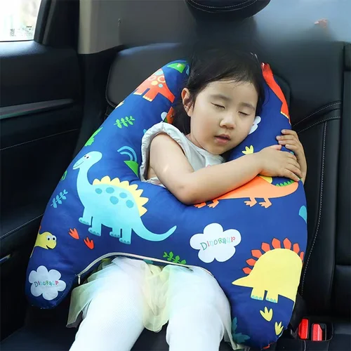 Imagen 2 del producto Reposacabezas de coche, herramienta para dormir, cojín para asiento de coche, almohada lavable para cuello trasero, almohada para hombro, reposacabezas para Interior de coche