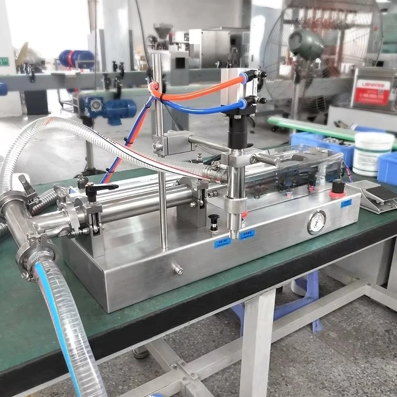 Horizontal self-priming liquid soap filling machine Shampoo filling machine equipment