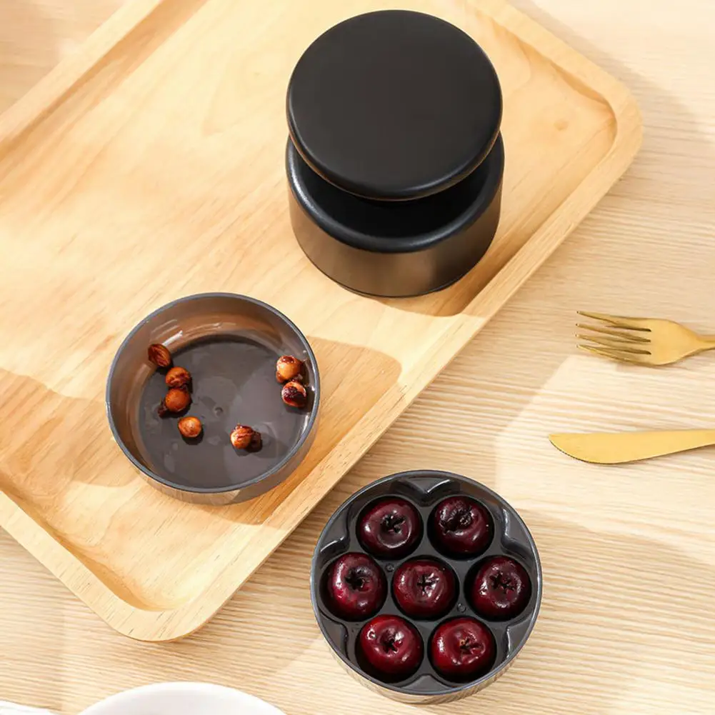 Microwave Safe Food Container 7 Hole Cherry Pitter Tool Multifunctional Fruit Corer Remover Stainless Steel Cherry for Jam