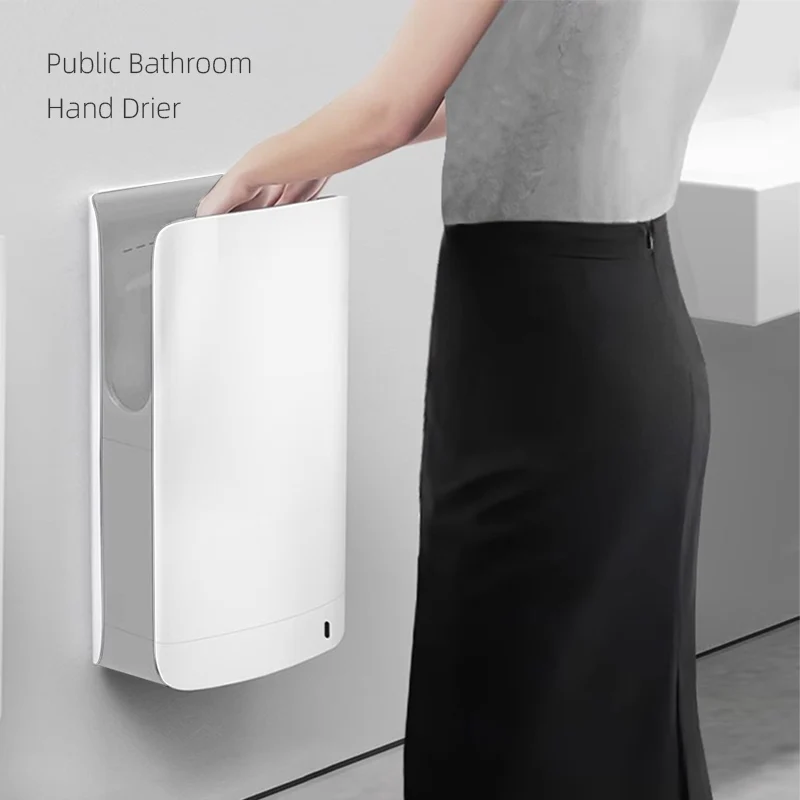 High Efficiency and Energy Saving Jet Human Body Induction Warm Air Wall Mounted Automatic Hand Dryer