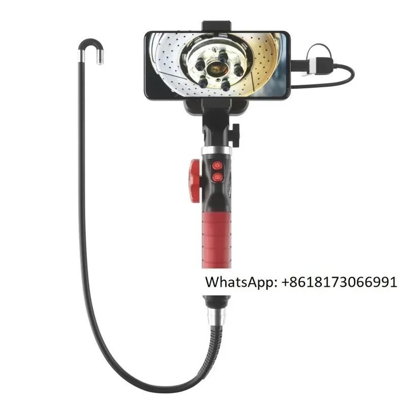 8mm, 2-meter/3-meter custom car repair pipeline, water pipe, electrician, car endoscope