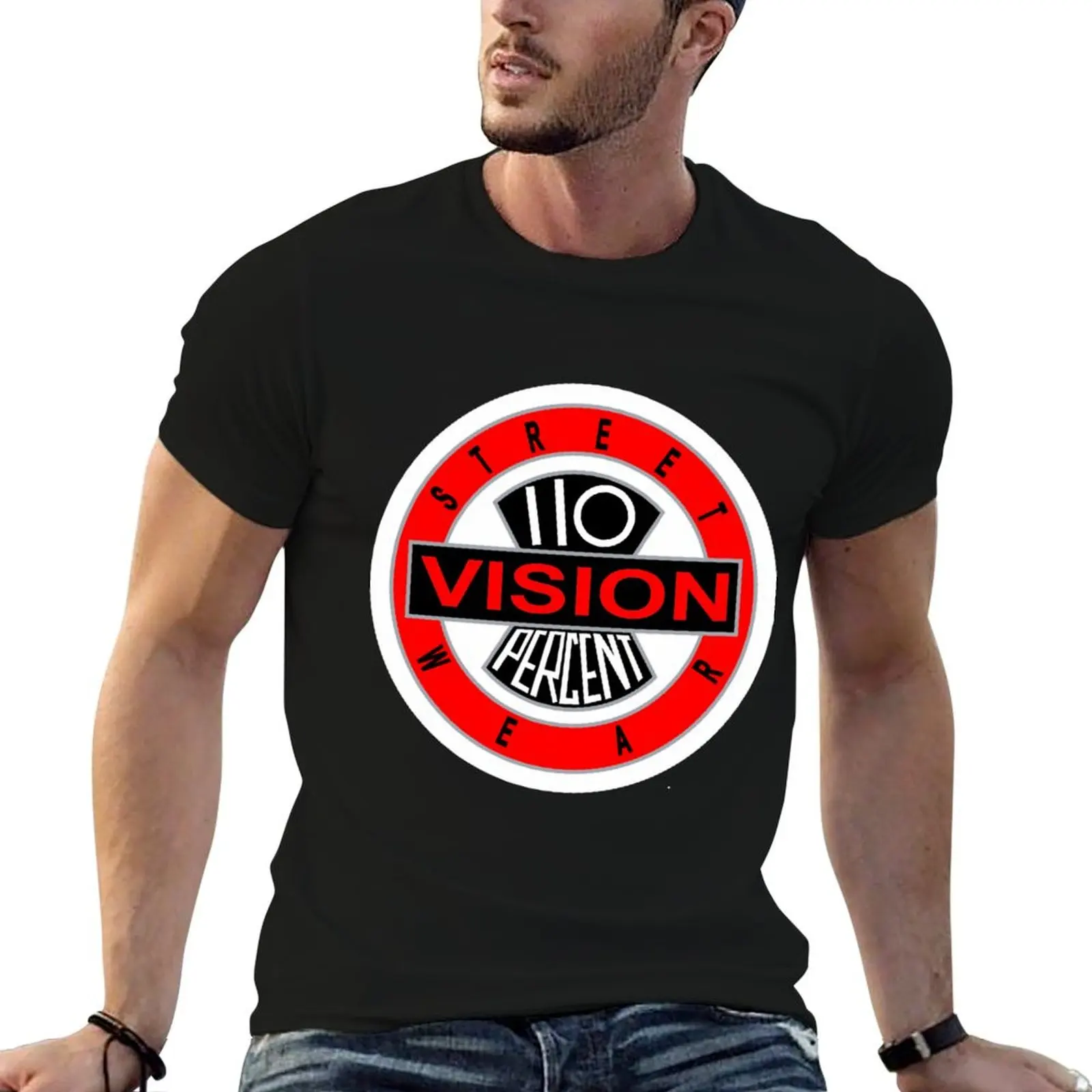 

110 Percent Vision Street Wear Sticker T-Shirt g man t shirts for men man graphic t shirt T-Shirt