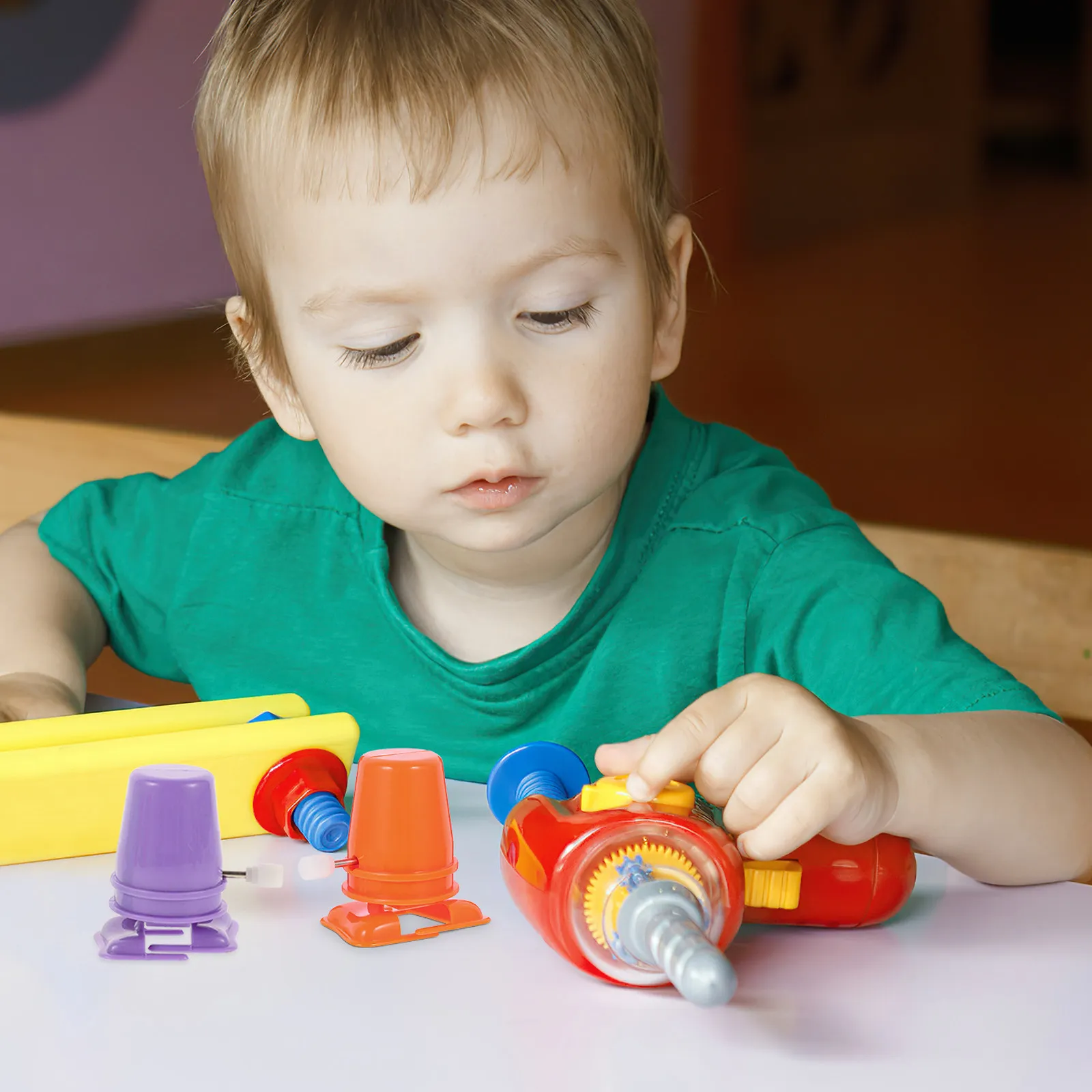 

Набор из 10 штук: Механизмы для поделок из глины своими руками, с красочными часовыми приводами для роботов, для ремонта и замены детских поделок