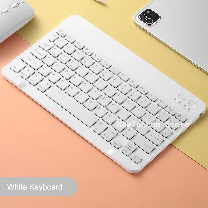 New Bluetooth Keyboard For iPad Xiaomi Samsung Huawei Phone Tablet Slim Mini Wireless Keyboard For Android IOS Windows