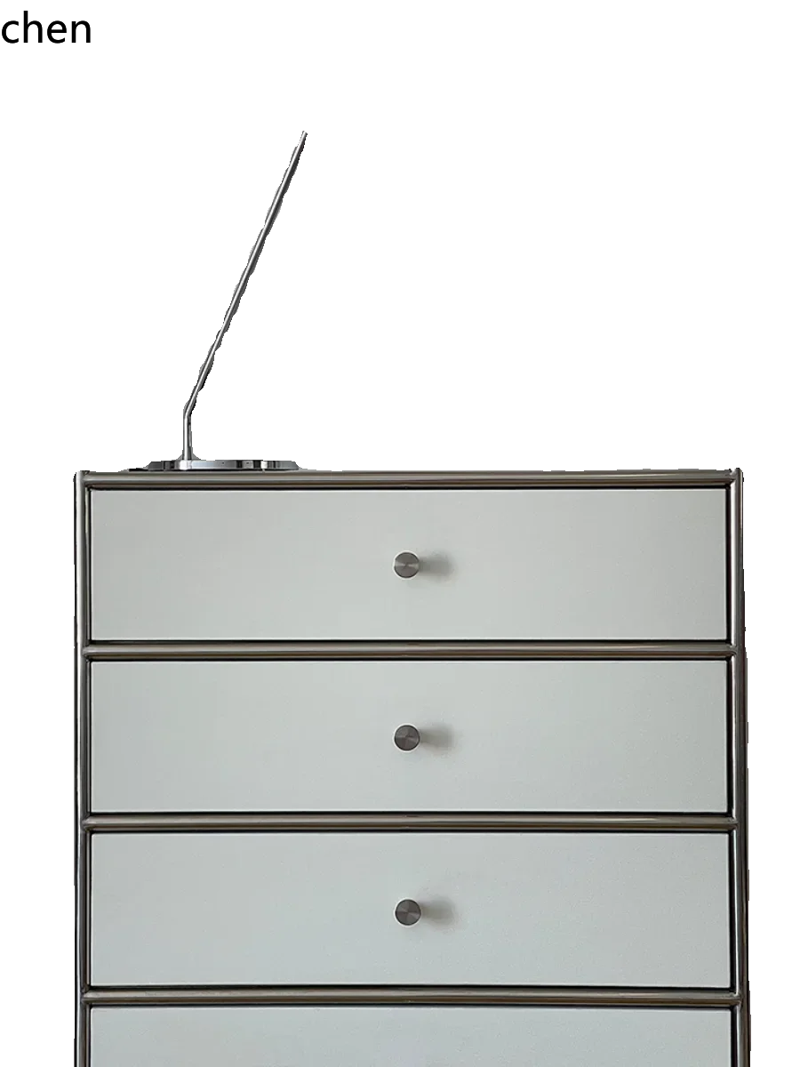 W5.19 stainless steel module combination dining side drawer living room side porch storage bedroom tail cabinet
