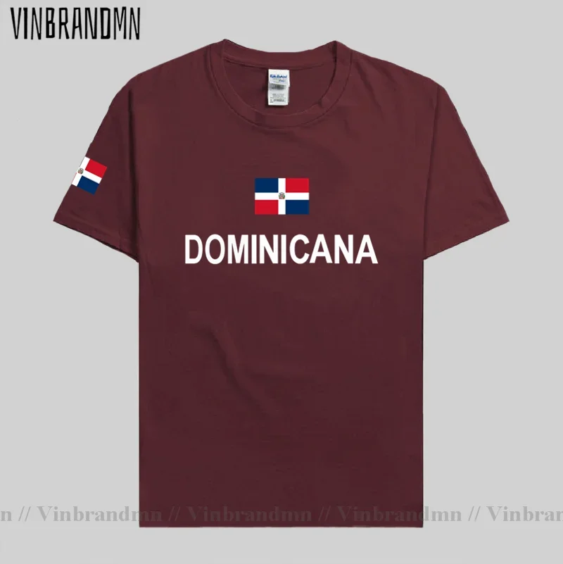 Dominican Republic Dominicana DOM men t shirt fashion 2021 jersey nation team cotton t-shirt gyms clothing tees country Dominica