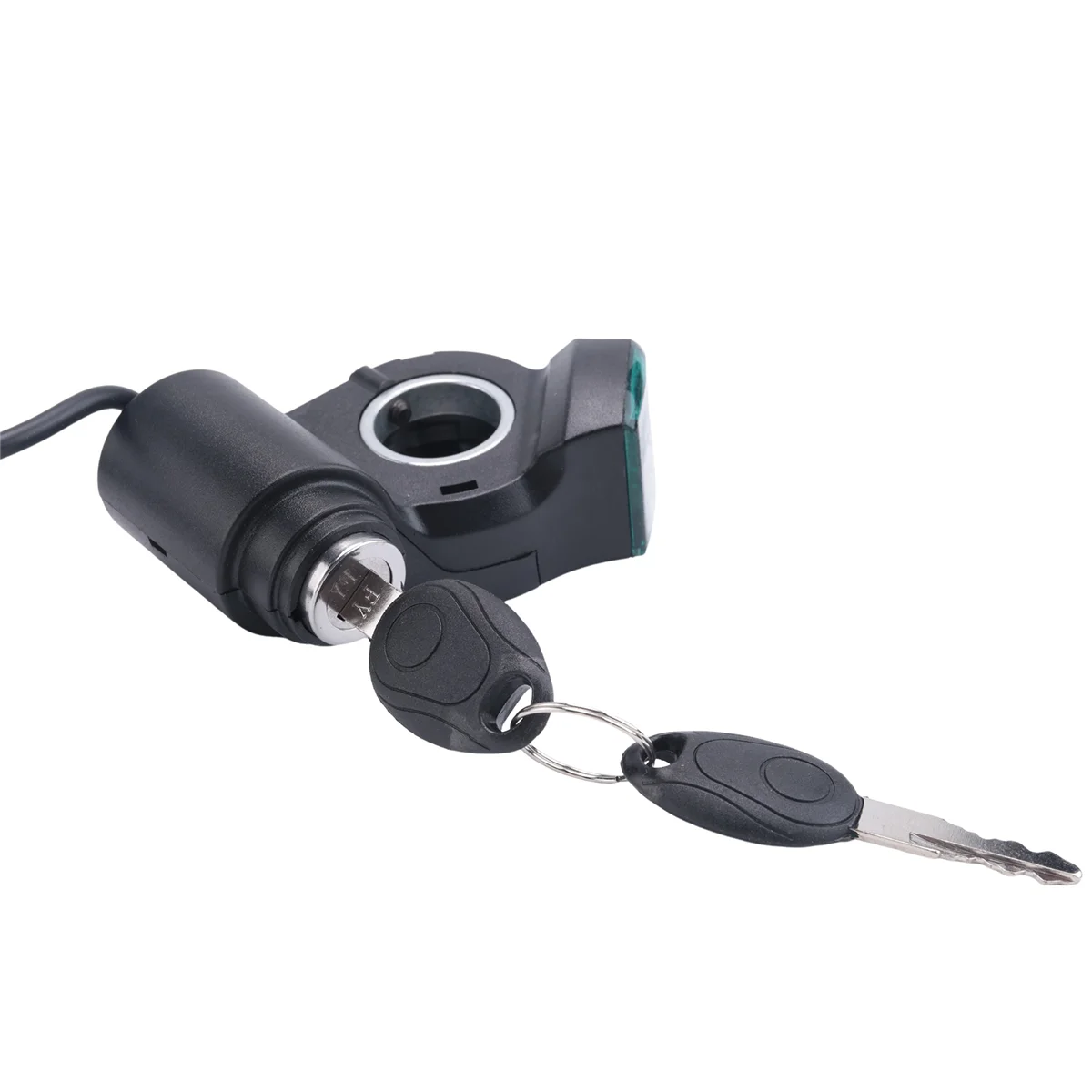 ABQR سكوتر كهربائي قفل الإشعال مفتاح اسطوانة التبديل قفل سكوتر كهربائي استبدال الملحقات ل #6