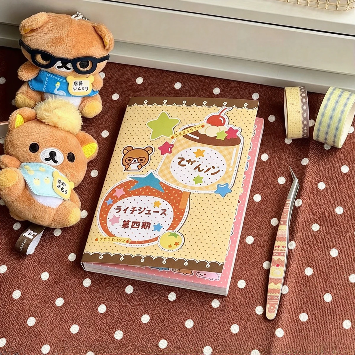 Kawaii Sticker Book Japanese-style Instagram High-Value Insta Aesthetic Journal Collage DIY Decoration Cute Stickers Students