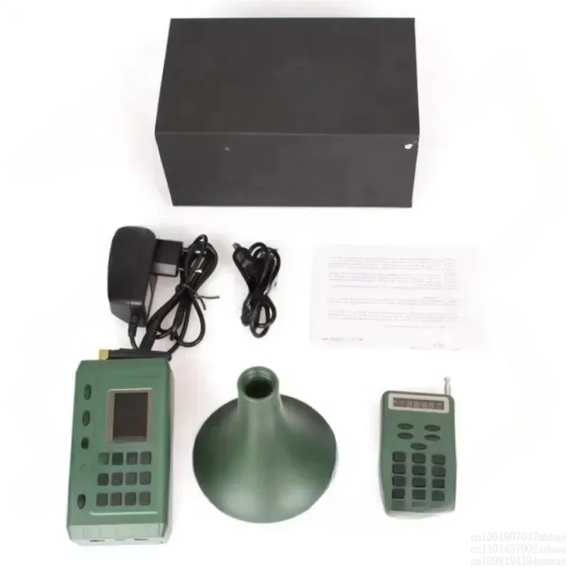 Nuevo Dispositivo electrónico de canción de pájaros para granja al aire libre, reproductor Mp3 con sonido, altavoz de voz para pájaros, Control remoto opcional