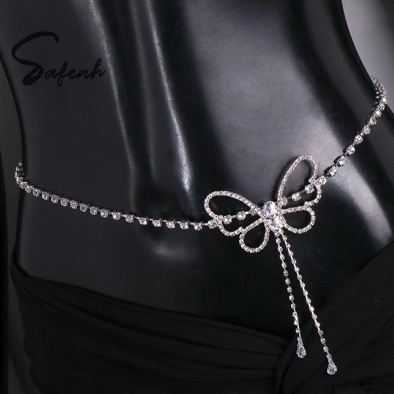 

Женская поясная цепочка в богемном стиле с бирюзовым декором, ювелирные изделия, модный аксессуар