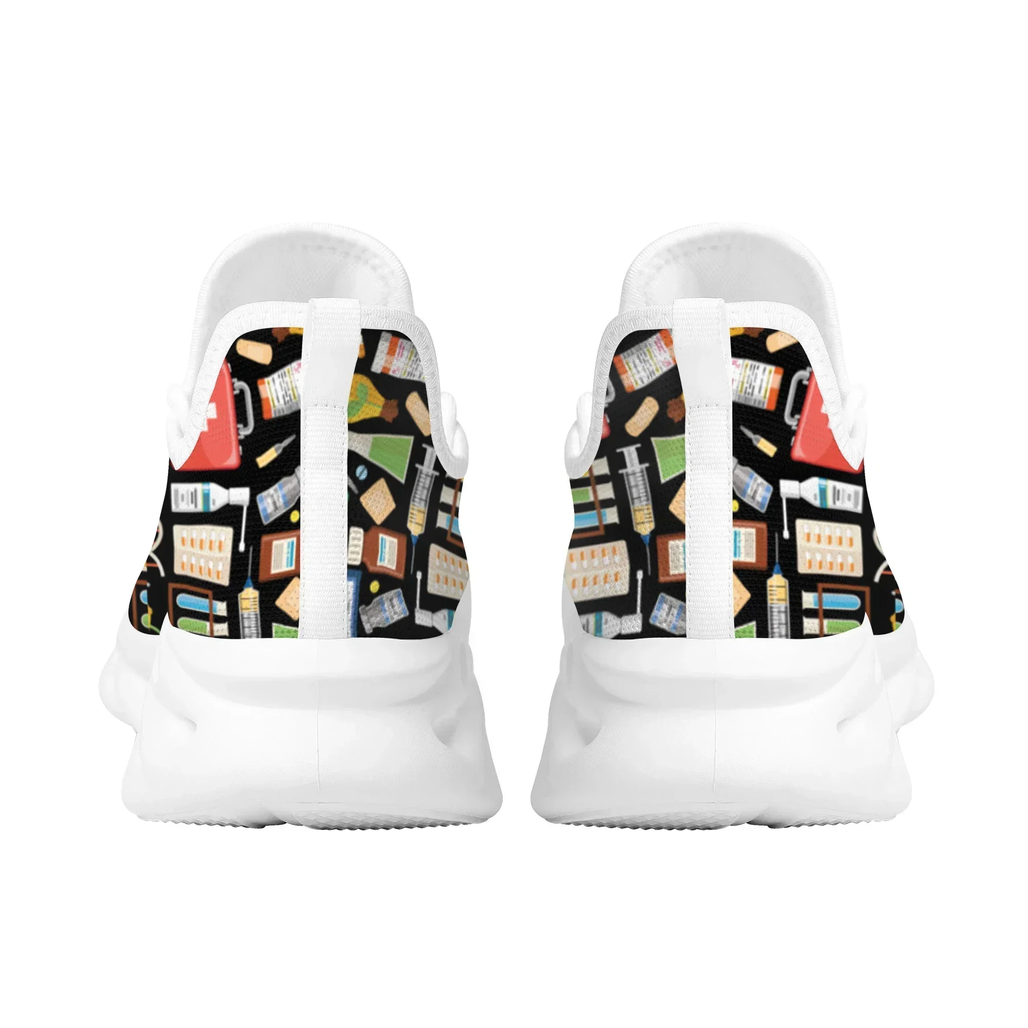 Medical Hospital Surgical Supplies Design Sneakers Breathable Lightweight Lace Up Vulcanized Shoes Street Flat Shoes - view 5