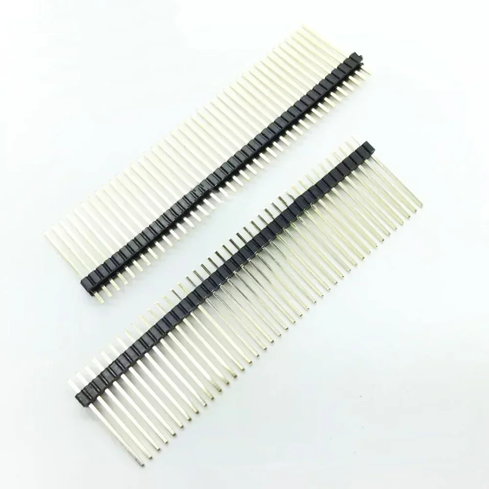 10pcs 1.27mm Long Pin L11/12/14mm 1x40p 1x50p 2x50p 0.05\