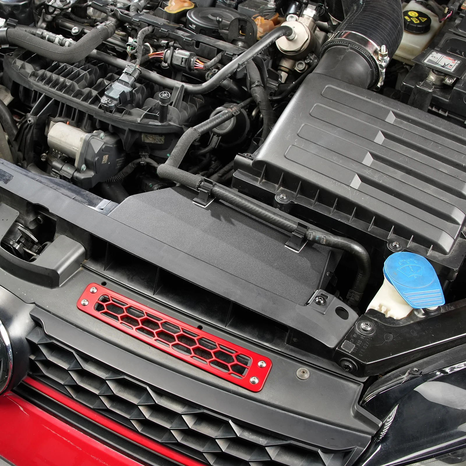 BEVINSEE Dynamischer Lufteinlass-Kit für VW Golf 1.4/GTI/R MK7/MK7.5, für Audi S3 8V 2013-2020, hochfester Stahl – Detail 7