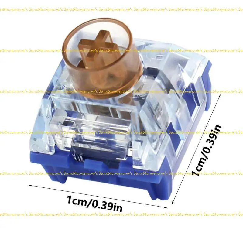 W91A 심해 고래 고래 외로운 섬 선형 선형 촉각 사일런트 키보드 용 스위치