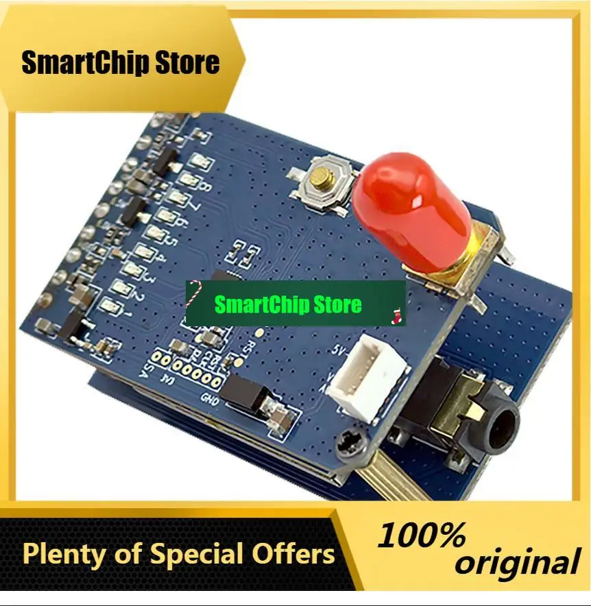 SmCpVRX 1.2G/1.3G 9CH Video Receiver Module 9CH -97dBm High Sensitivity 1080-1360MHz Reception Frequency PAL/NTSC For FPV RC Dro