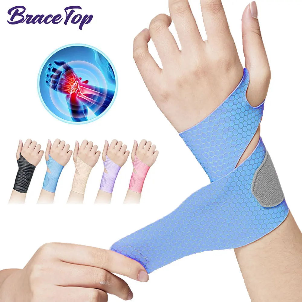 1 PCS Wrist Brace/Wrist Wrap/Carpal Tunnel/Wrist Splint/Hand Brace - Night Wrist Support for Women and Men - Right & Left Hands