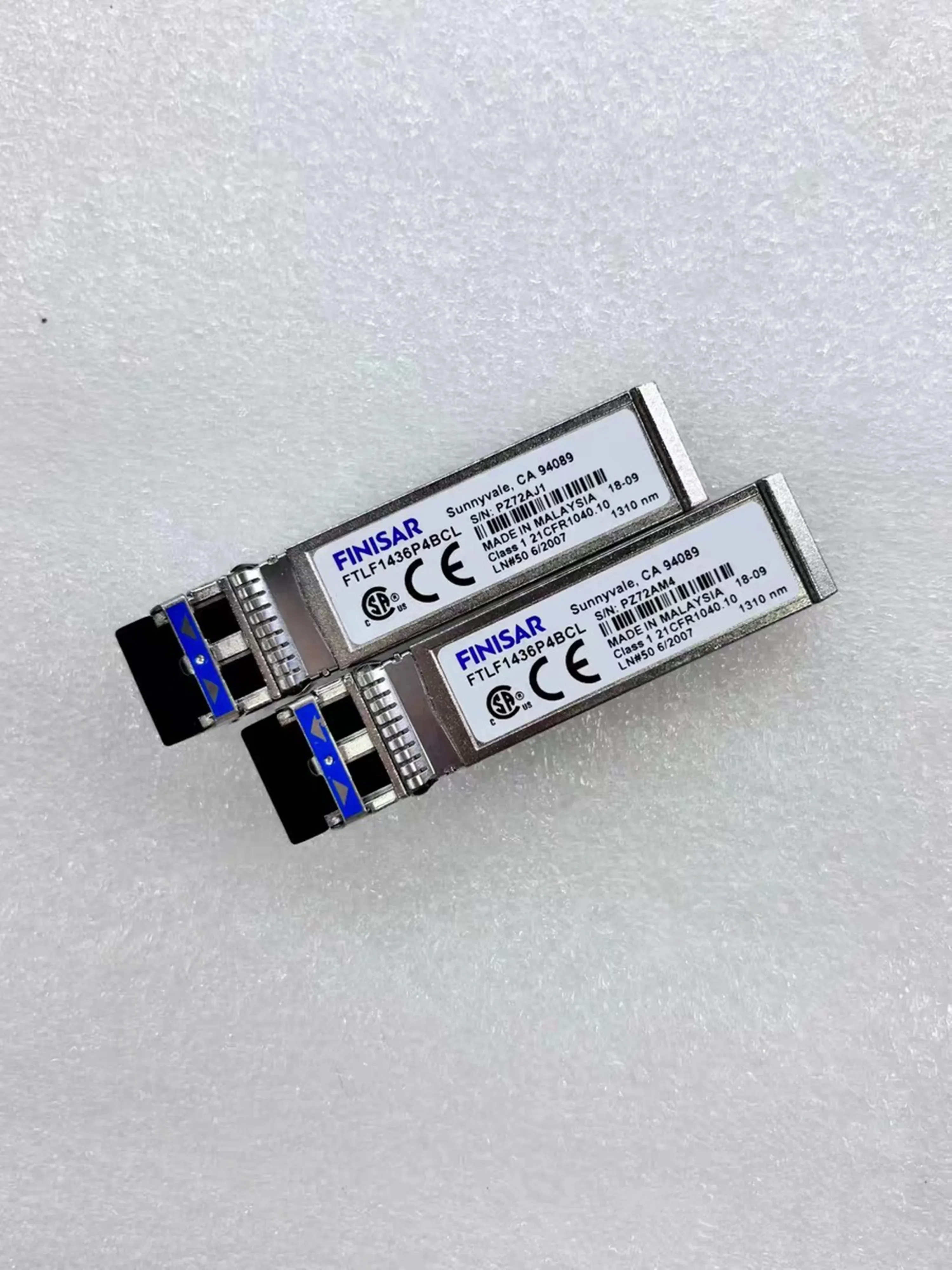 Original New 1PCS Finisar Transceiver SFP 25G LR FTLF1436P4BCL 25GB 1310NM 10KM Fiber Adapter