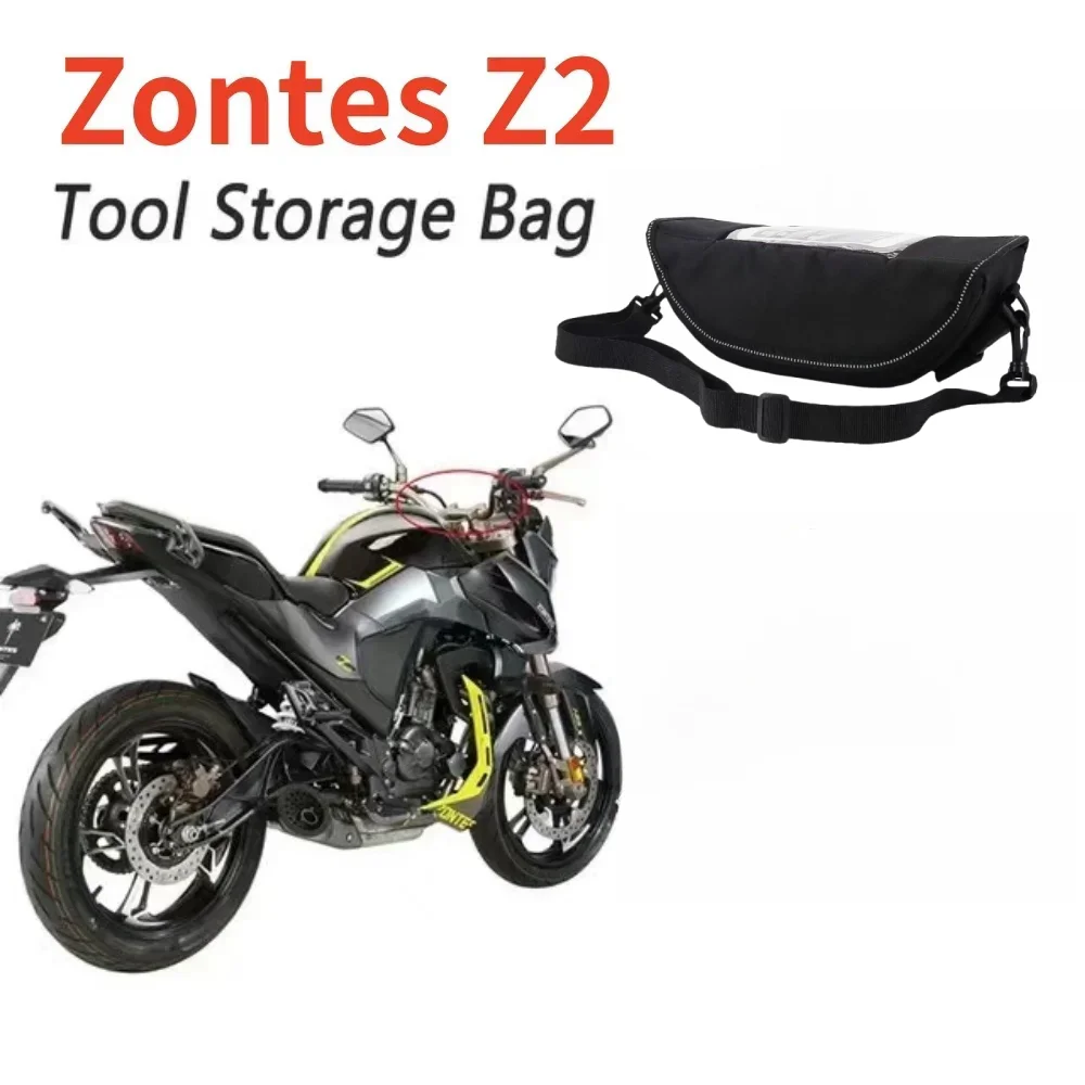 Motorcycle Handlebar Bag for Zontes Z2 125 Z2 155 125Z2 155Z2 Z2 Waterproof Handlebar Travel Navigation Bag