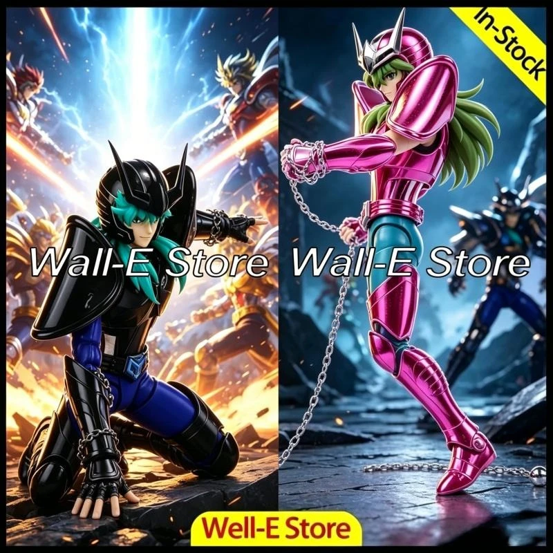 

In Stock Great Toys/GT Andromeda Shun V1 Saint Seiya Myth Cloth EX Bronze Hades/Black/Dark Knights of The Zodiac Action Figure