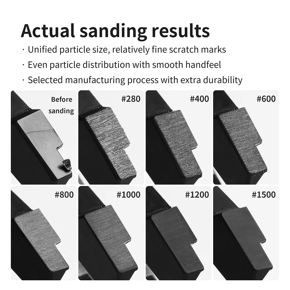 DSPIAE XSP-S01 Powerful Adhesive backed sandpaper Combination With sanding plate Detachable organizer design Tidy Desktop