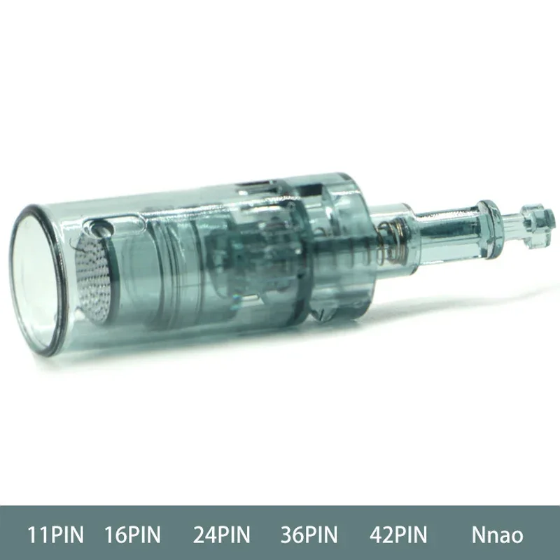 11 16 36 42 Pin Bayonet Needles Cartridges Tip Replacement Nano Needle MTS Micro Needling For M8 Derma Pen Microneedling