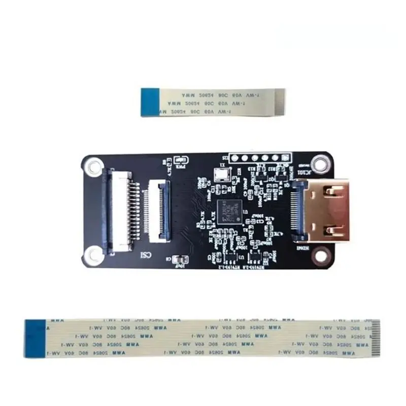 ABKQ- Compatible Adapter Board Standard Interface For Raspberry Pi 4B 3B 3B+ Zero W To CSI-2 Chip TC358743XBG
