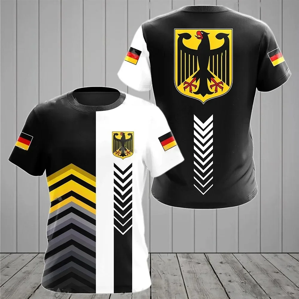 

Summer Men Tops Germany Flag 3d Print T-shirts Men Fashion T-shirt Kids Hip Hop Tops Tees Deutschland Flagge Tshirt Boys Tee