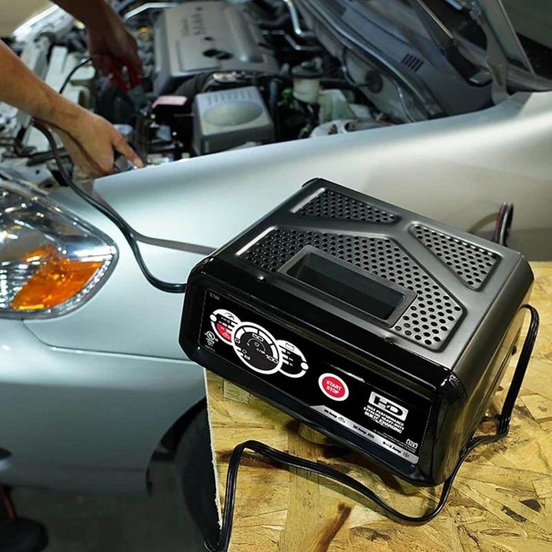 

Battery Charger and Engine Starter, SC1306, 4-in-1, Fully Automatic, 80 Cranking Amps, 20 Amp Boost Mode