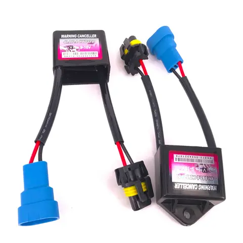 2pcs C6 Xenon HID Kit Error Warning Canceller H1 H3 H4 H7 H8 H11 H13 9004 9005 9006 Canbus Capacitors Computer Decoder