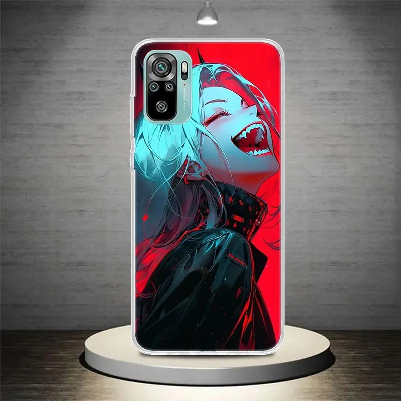 Crazy Gothic Japan Anime Girls Phone Case Cover for Xiaomi Redmi Note 13 12S 12 11 Pro Plus 11S 11T 11E 10 10S 9 9S 8 7 Global S