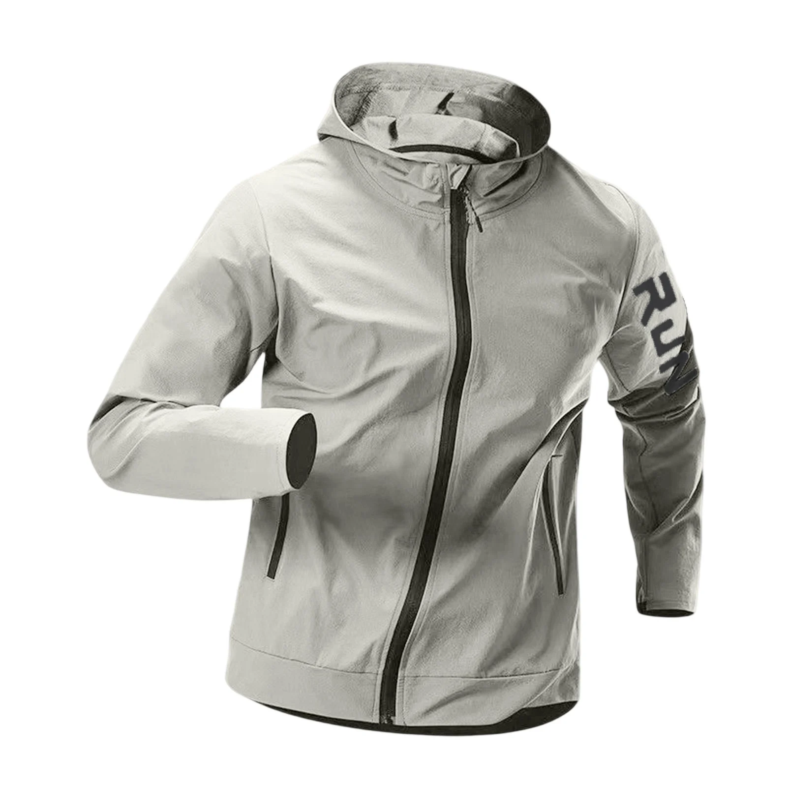 Men'S Running Clothes Lightweight Long Sleeve Loose Quick Drying Clothes Training Cycling Fitness Sports Running Jacket