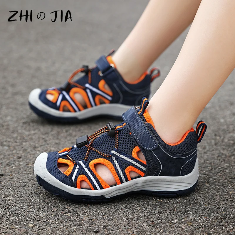 Children\'s Summer New Sandals Water Beach Breathable Shoes Outdoor Anti slip Mountaineering Tourism Shoes Boys Casual Sneaker