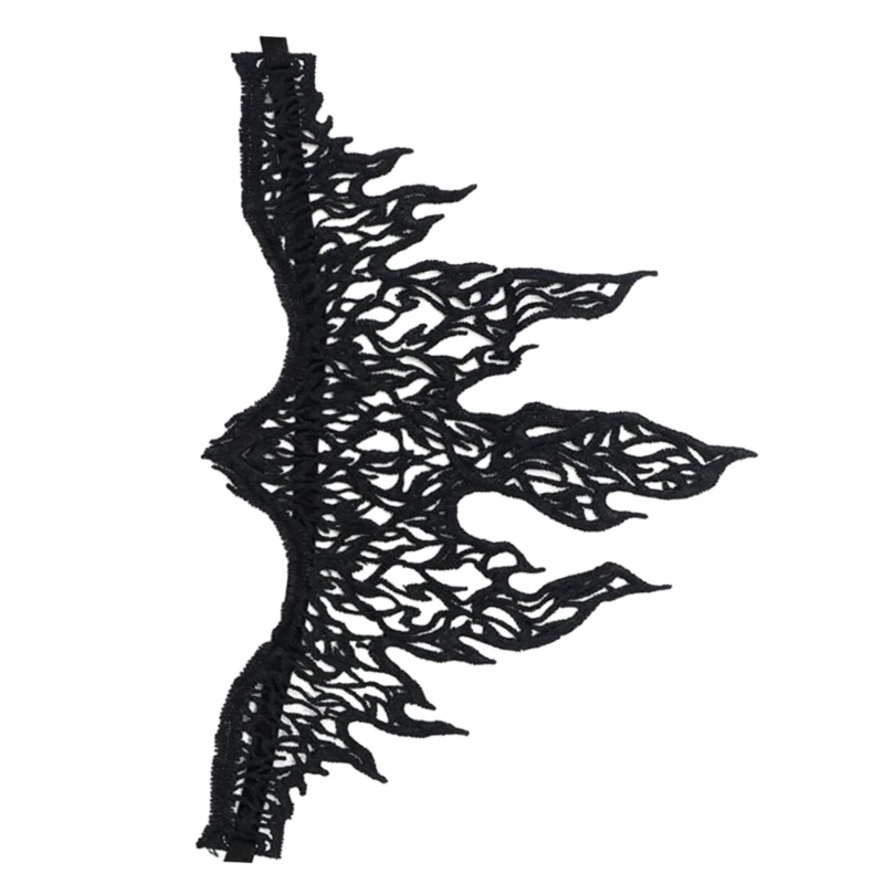 

Полая кружевная повязка на голову в форме пламени для подростков, реквизит для вечеринки на Хэллоуин