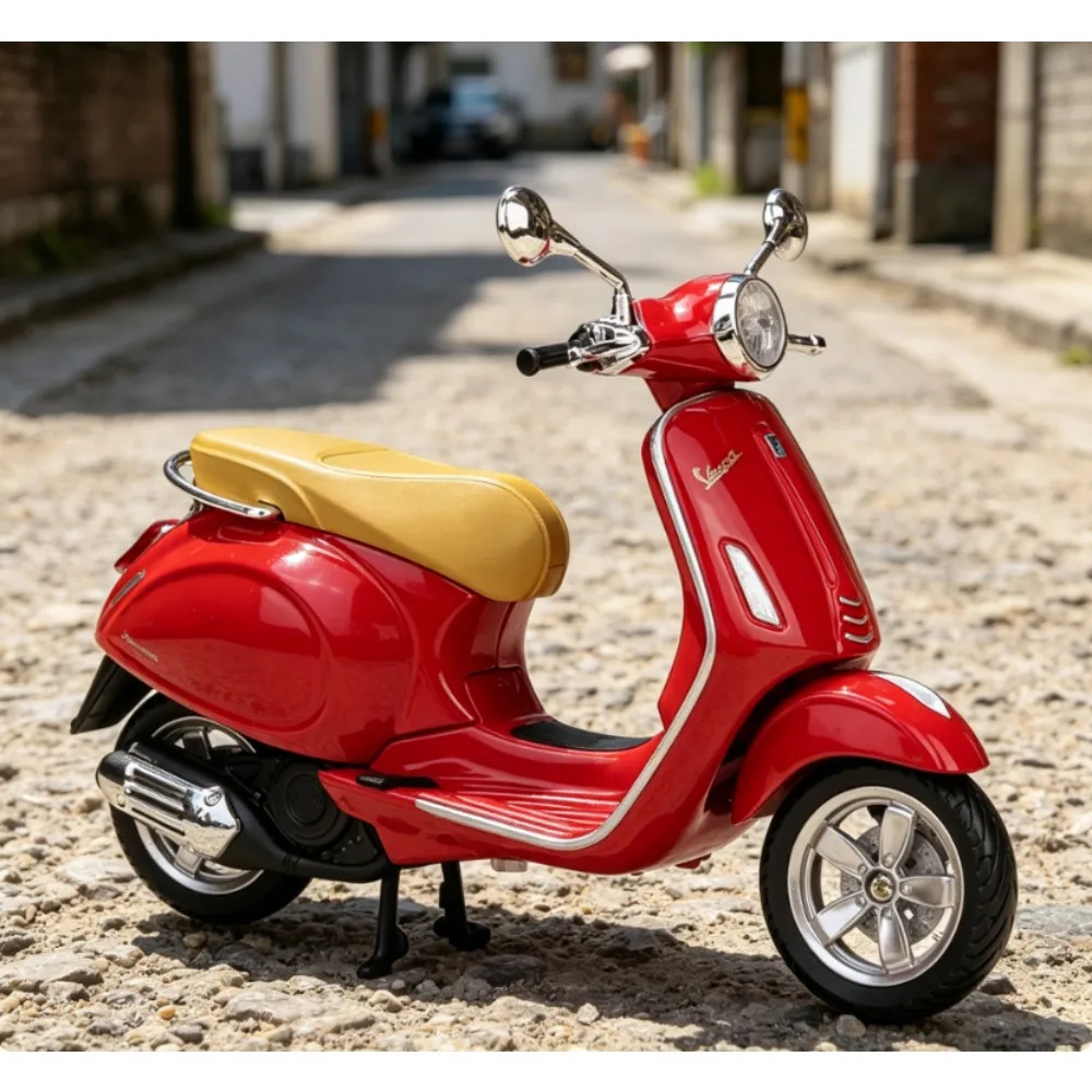 

1:12 Scale Maisto Vespa Primavera 150 Scooter Diecast Alloy Motorcycle Model Toy
