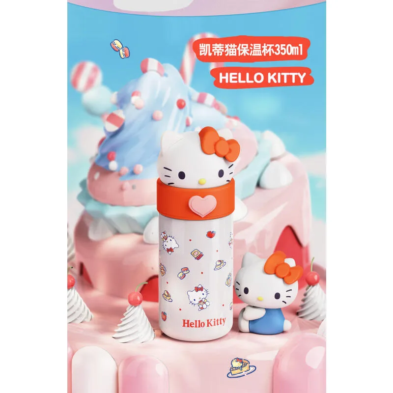 

Милая термокружка Hello Kitty из нержавеющей стали 316, портативная бутылка для воды с Куроми, Май Мелоди, Почакко для студентов