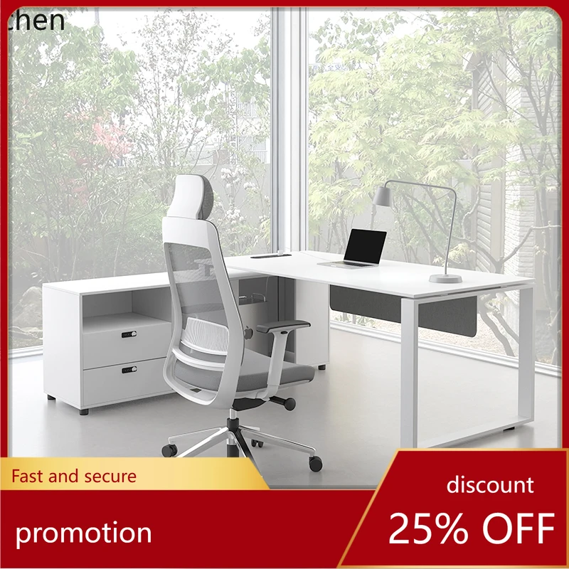 

YXY Office Desk Simple Modern Executive Desk Manager Desk Office Furniture