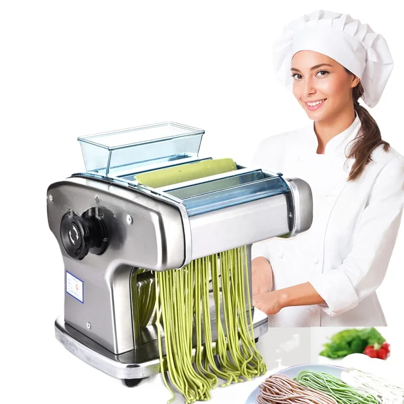 

Jun Daughter-in-law Knife-free Stainless Steel Noodle Press Household Small Electric Noodle Machine Rolling Machine Dumpling Ski