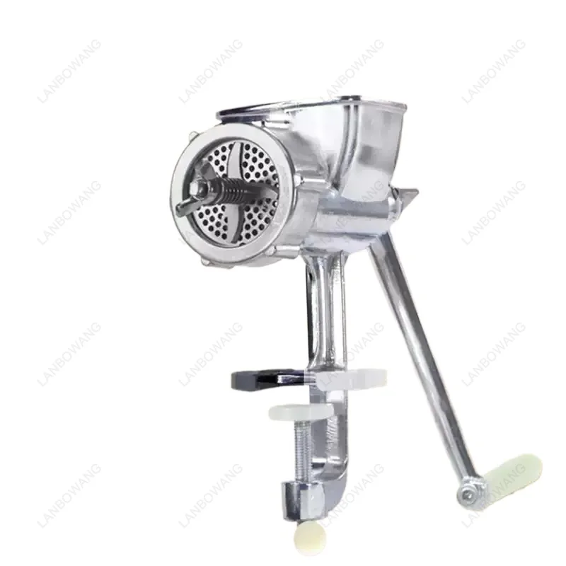 Household Small Manual Feed Pellet Making Machine Fish Poultry Rabbit Bird Feed Extruder Processing Tool
