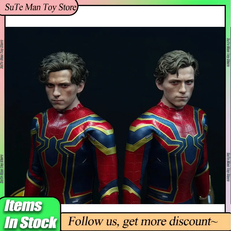 

In Stock Hot Toys Iron Spider MMS761 MMS762AE Action Figure Trendy Doll Ornament Decoration Collection Desktop Toy Boy Gift