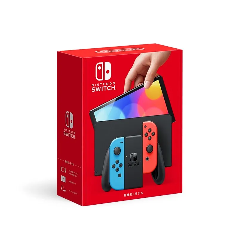 Nintendo Switch OLED Model Game Console 7 inches OLED Touch Screen Wide adjustable stand Enhanced Audio Wired LAN Port