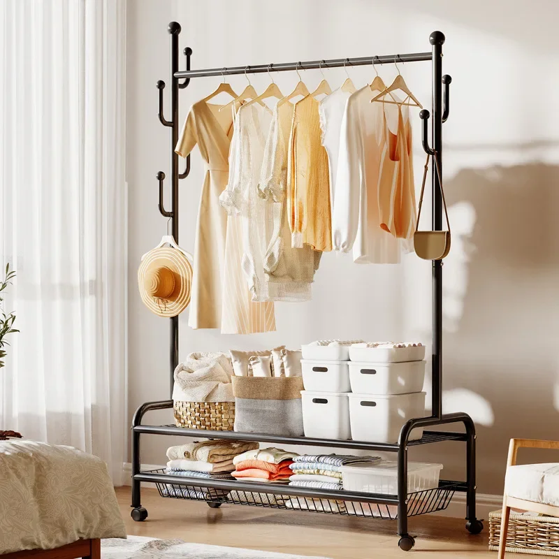 Cream Style Iron Frame Charcoal Floating Shelf with Wheels Machine Washable Lockable Bestseller for Kids Bedroom Extendable