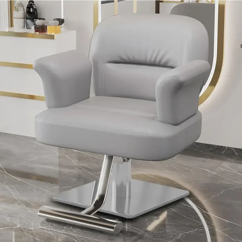 Sillas de Salón de Diseño Nórdico, Sillas de Estilista de Cabello, Sillas de Barbería Modernas, Sillones de Barbería Profesional, Muebles de Salón