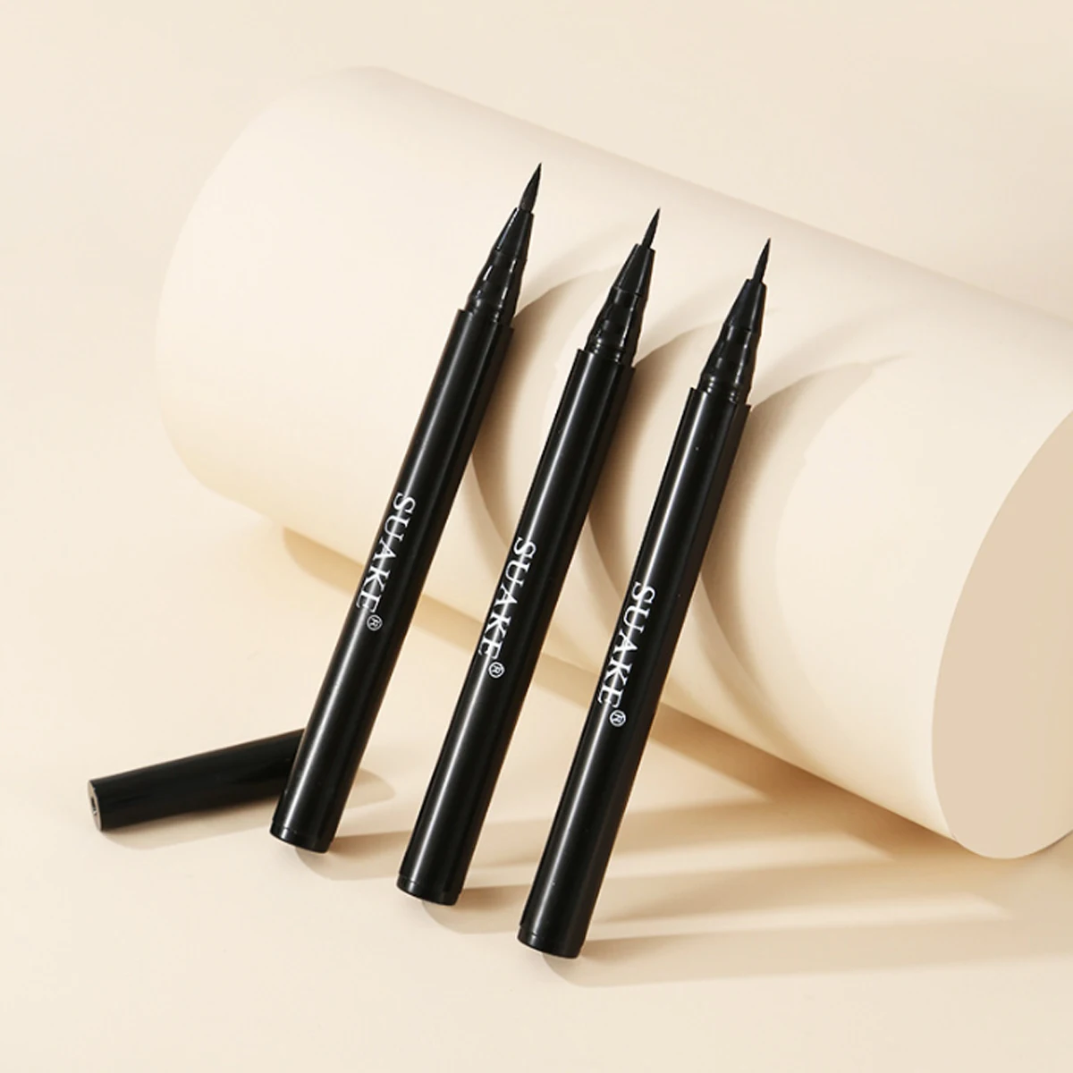 1/3/5 Stück echter Eyeliner-Stift, natürlich und glatt, wasserdicht und schweißfest, geeignet für Anfänger-Studenten ohne Verschmieren
