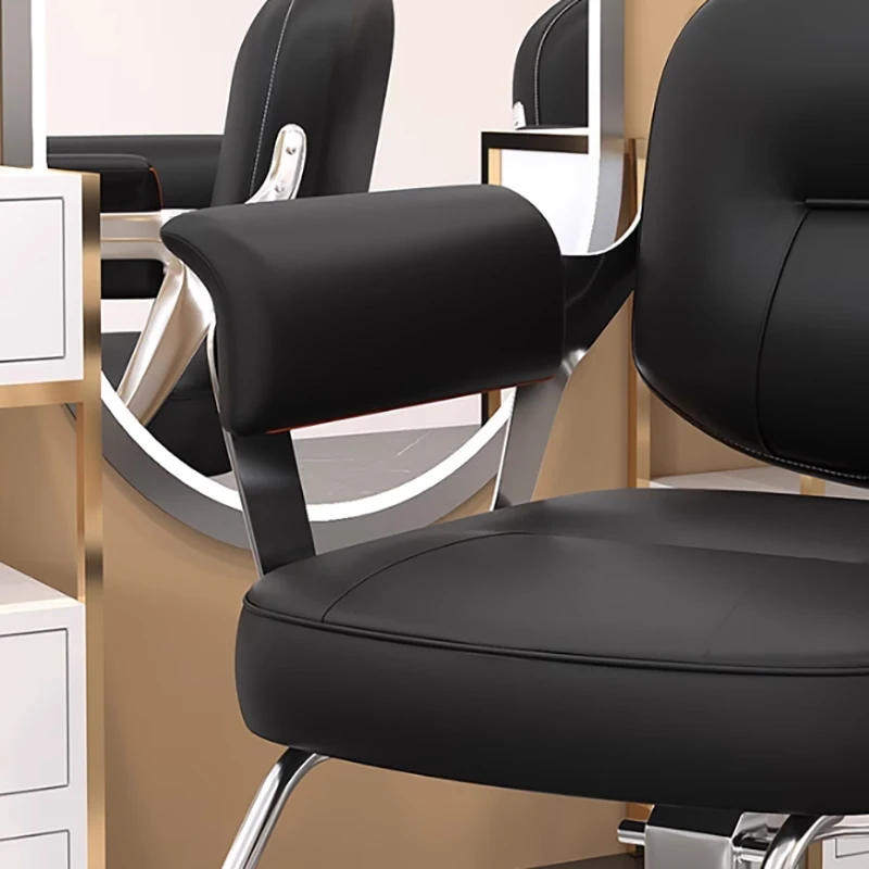 Design Professional Barber Chair Luxury Comfortable Nordic Trendy Barber Chair Simple Glamour Silla Barbero Commercial Furniture