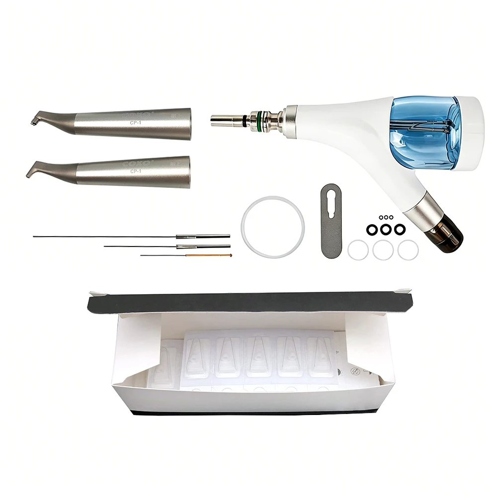 COXO CP-1 Dental Air Polisher Supragingival and Subgingival 2in1 Air Flow for Teeth Cleaning and Whitening