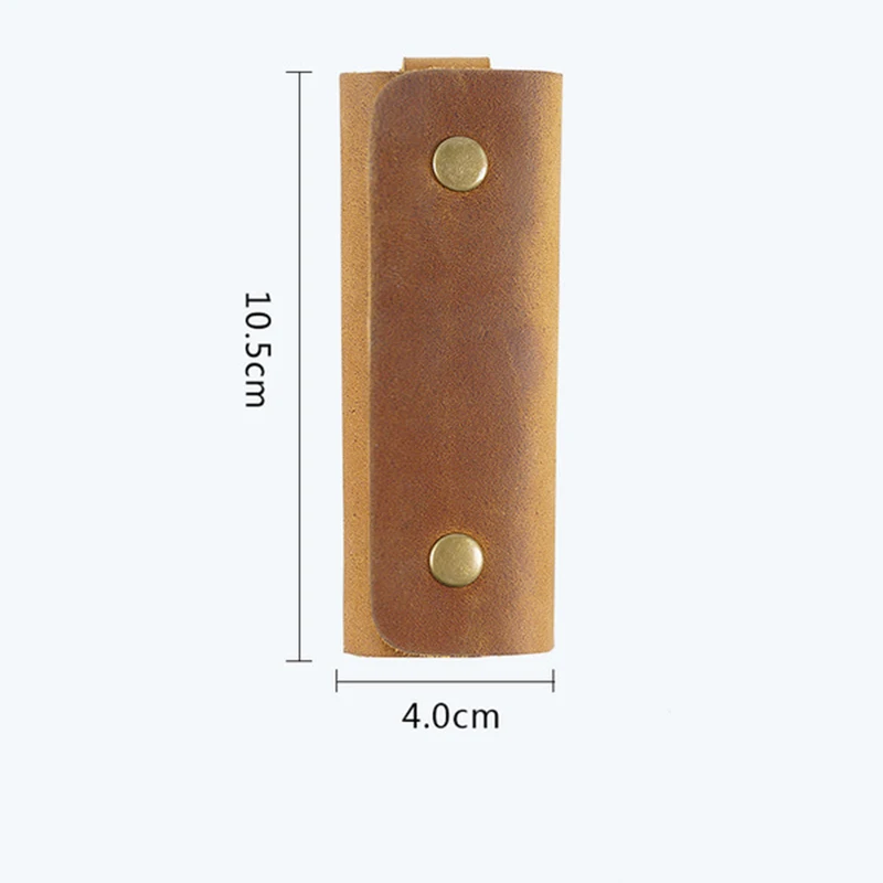 Genuine Leather Multi-function Key Holder Bags High Quality Natural Cowhide Key Pouch Casual Business Small Gift Key Wallets Bag