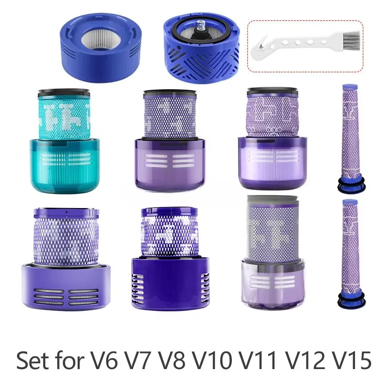 เครื่องดูดฝุ่น HEPA ตัวกรองด้านหลังเปลี่ยน Dyson V11 ยานยนต์เครื่องดูดฝุ่นแบบใช้มือถืออุปกรณ์เสริม