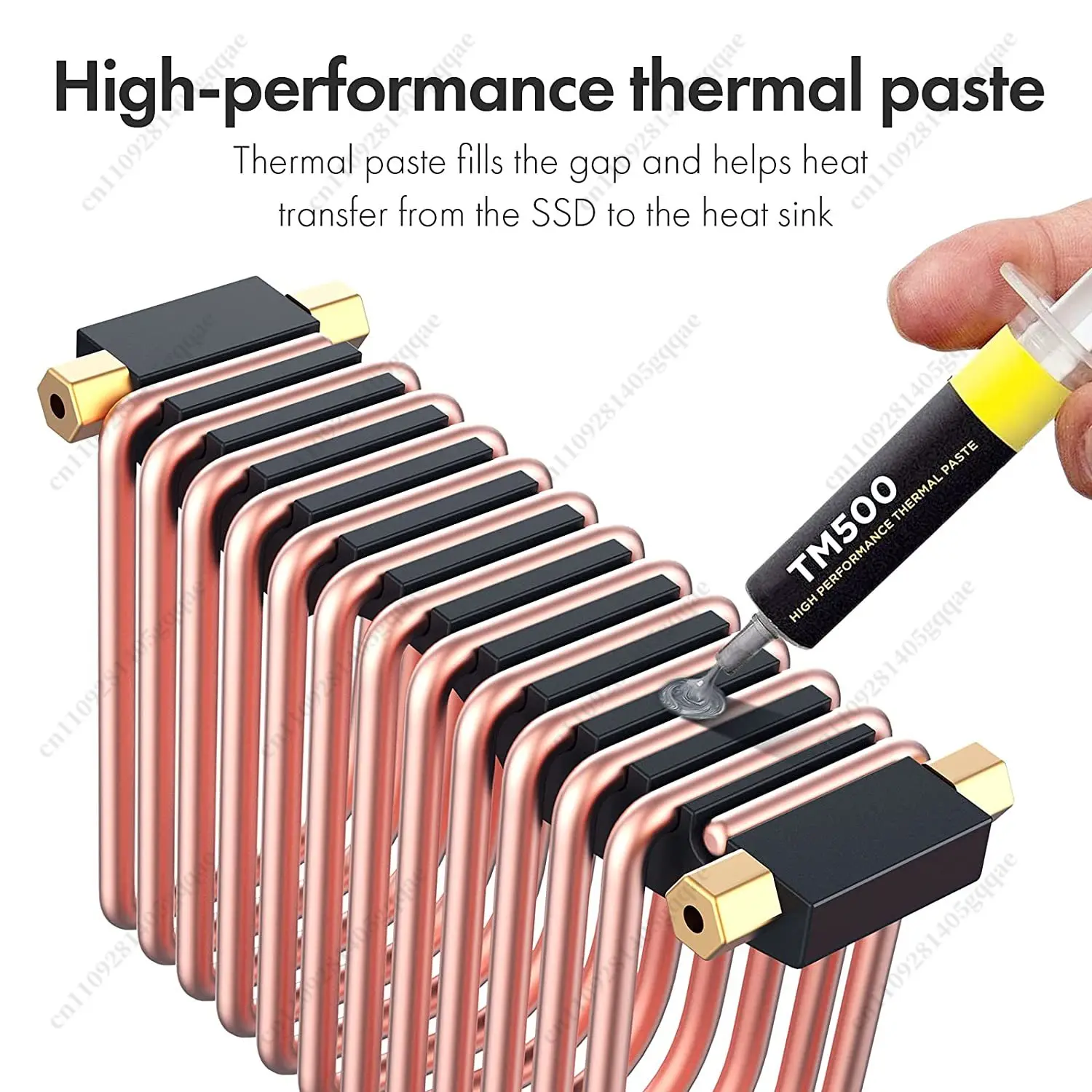 M.2 Heat Sink Cooling Pads SSD NVMe Heatsink Aluminum Heatsink Gasket for M2 2280 DissipationThermal Pad