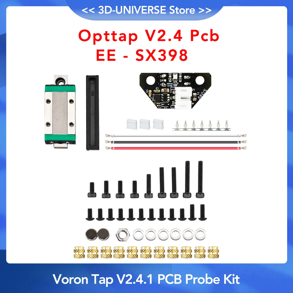 24V Voron Tap V2.4.1 PCB Probe Kit EE-SX398 Sensor Impressora OptoTap Rev2.4.1 PCB Voron 2.4 Trident MGN9 Rail 3D Printer