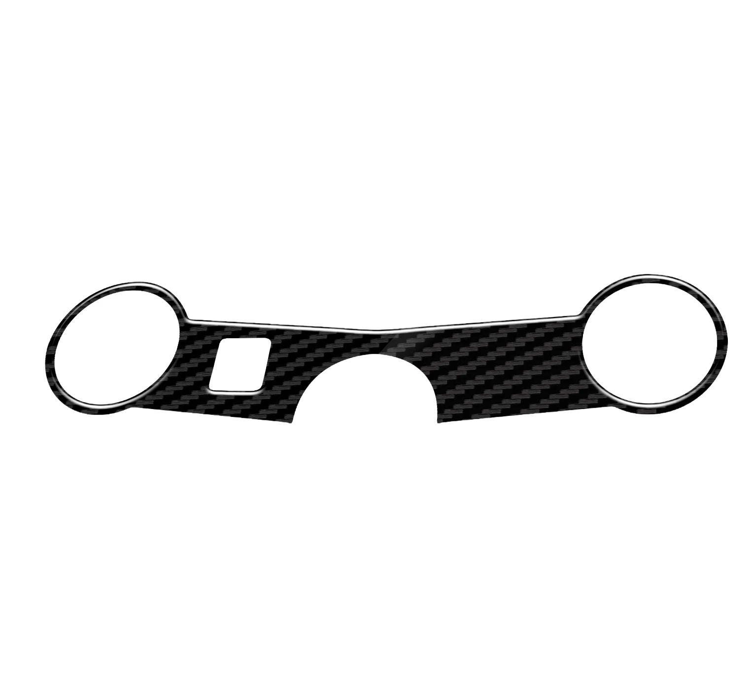 3D Motorcycle Carbon Fiber Pattern Top Triple Clamp Yoke Sticker Case for GSXR600 GSXR750 K4 2004-2005 GSXR1000 K3 2003-2004